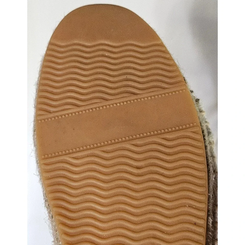 Tonivis Espadrille Lace Up Sneakers White Canvas Beach Shoes Women's ‎ Size 6